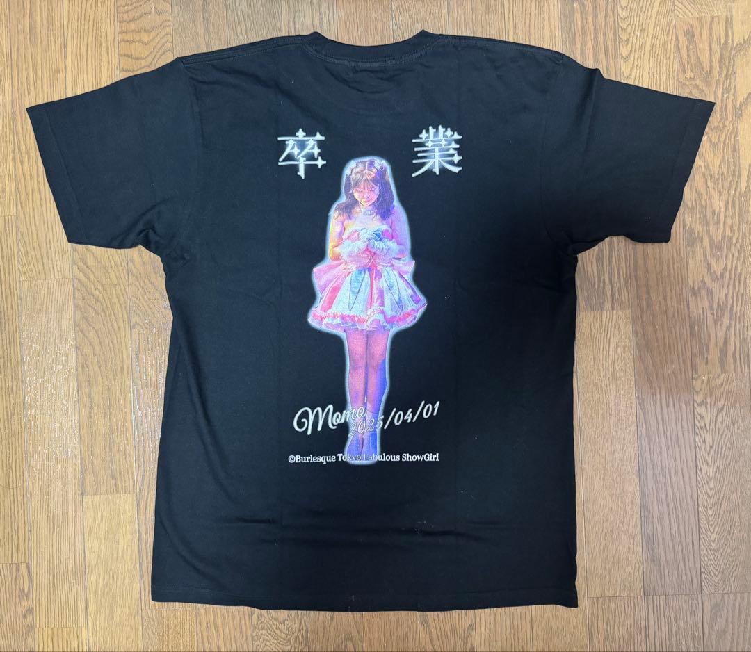 元63Angel(旧バーレスク東京)もも 卒業記念Tシャツ(Lサイズ)