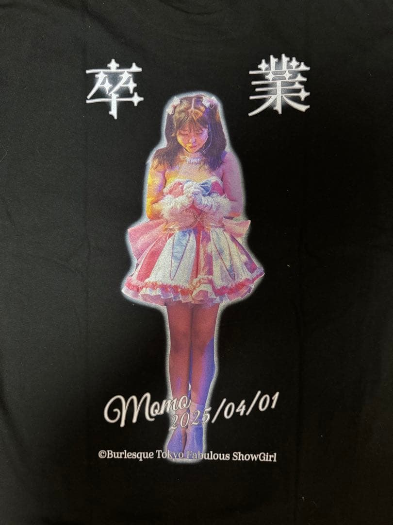 元63Angel(旧バーレスク東京)もも 卒業記念Tシャツ(Lサイズ)