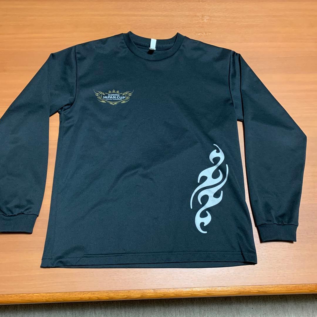 SHIMANO JAPAN CUP Tシャツ Lサイズ ネイビー ブラック