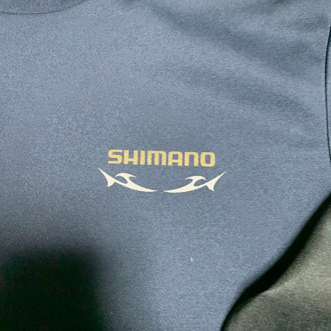 SHIMANO JAPAN CUP Tシャツ Lサイズ ネイビー ブラック