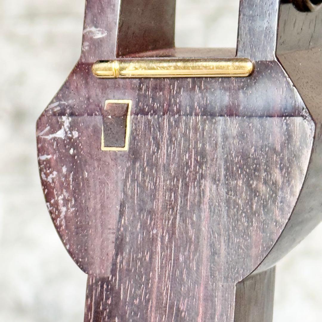 中棹三本継三味線 東さわり・樹脂撥２本付き