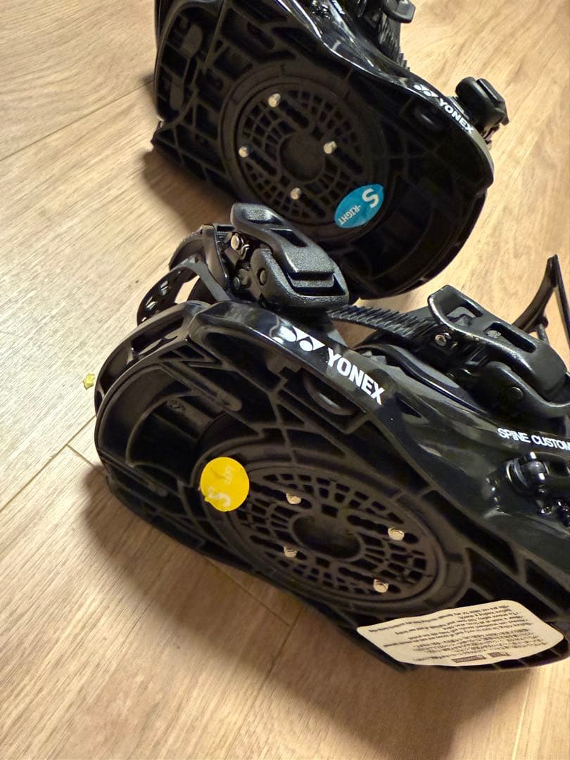 YONEX SPINE CUSTOMIZE SYSTEM ビンディング ブラック