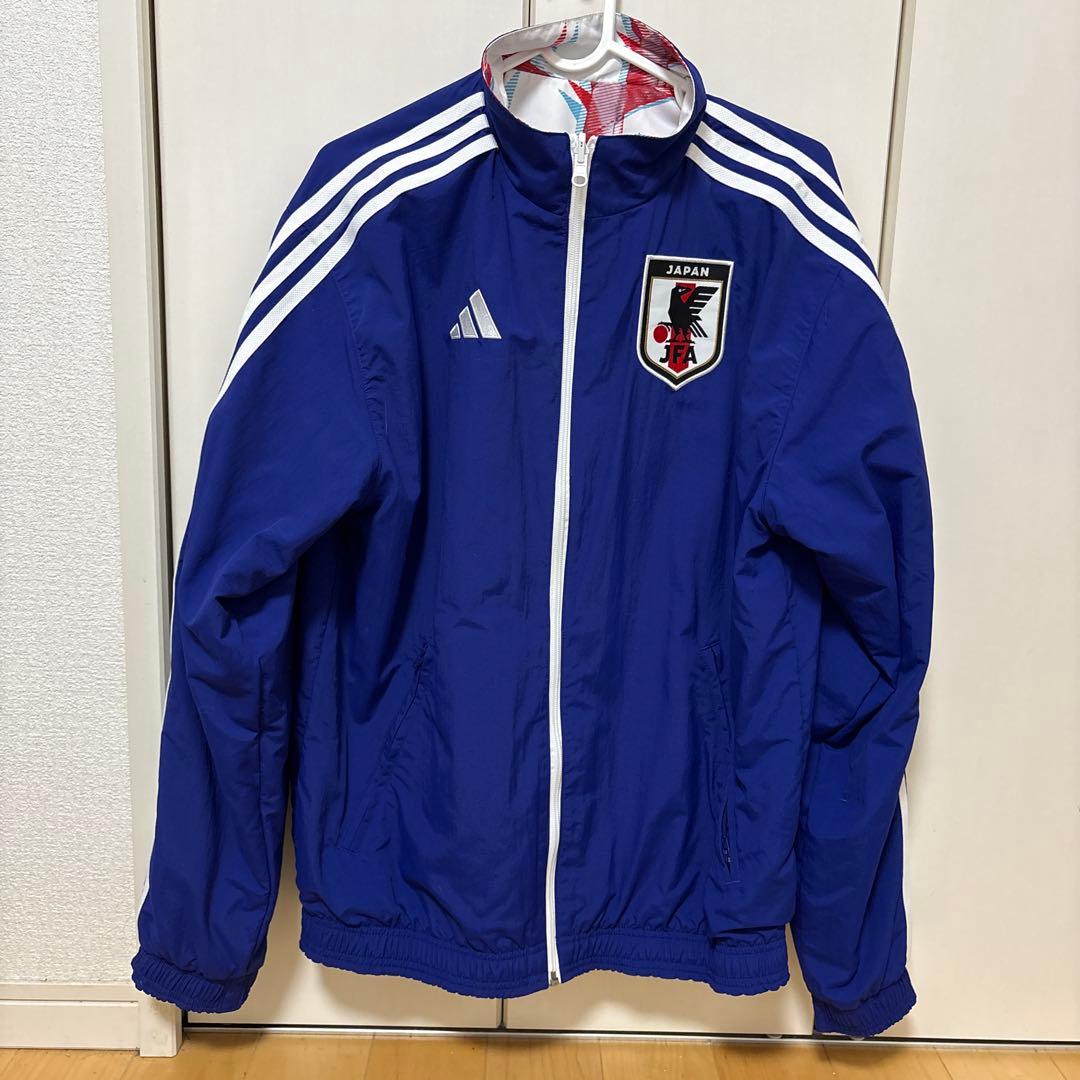 adidas 日本代表 ピステ ウィンドブレーカー リバーシブル