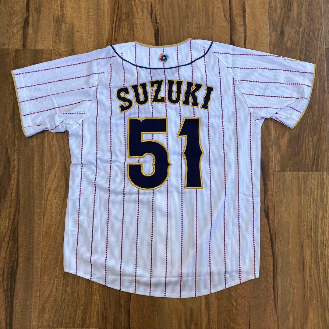 タグ付き新品★2023年 WBCユニフォーム 鈴木誠也 SUZUKI 51 S