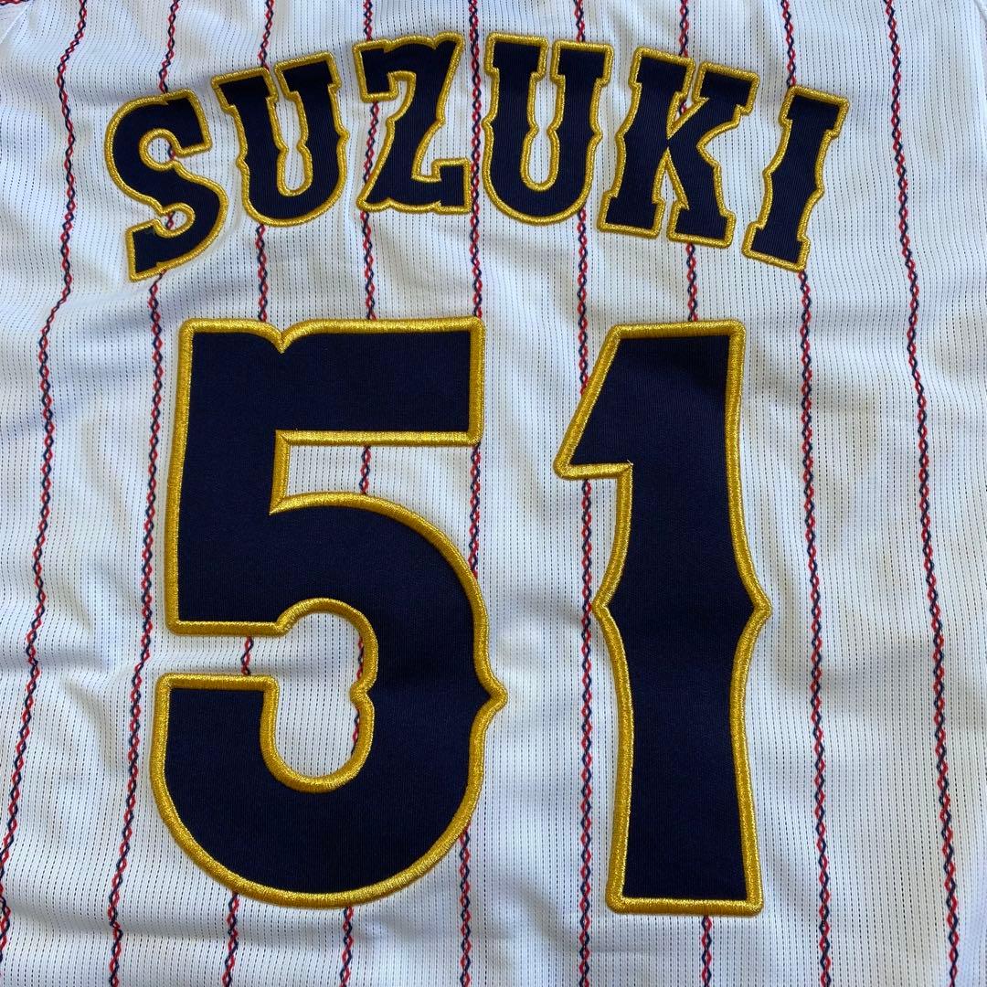 タグ付き新品★2023年 WBCユニフォーム 鈴木誠也 SUZUKI 51 S