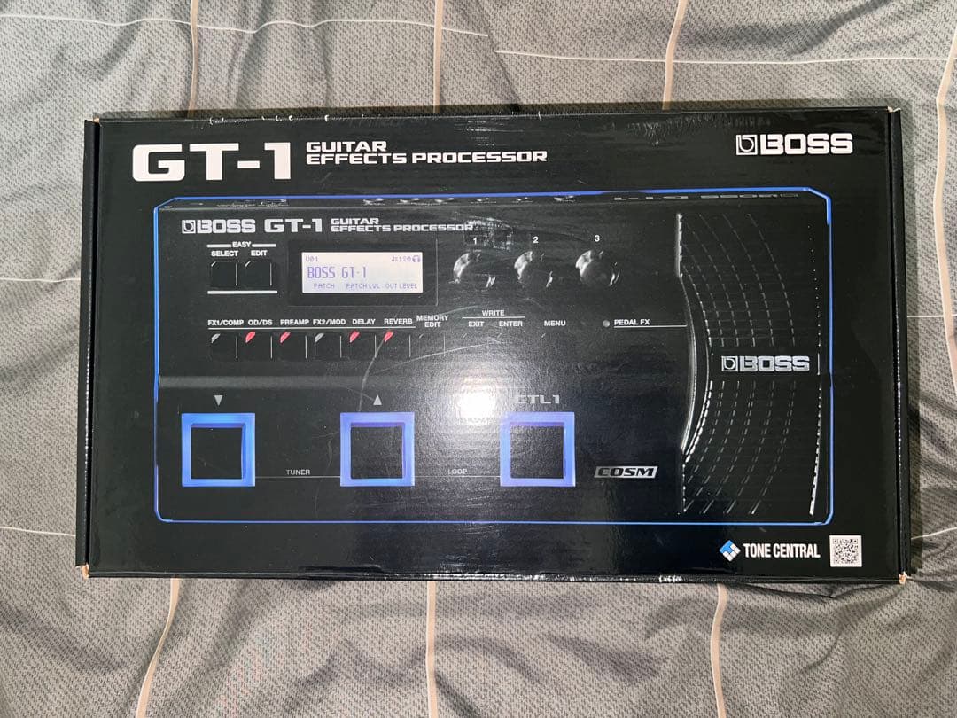BOSS GT-1 ギターエフェクター 純正アダプター付き