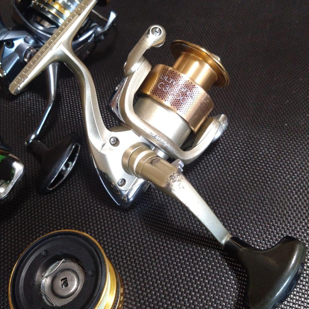 シマノ スピニングリール 3台セット ジャンク