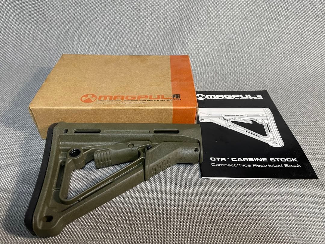 稀少【MAGPUL】PTS　CTR　ストック　OD　《残り在庫２点》