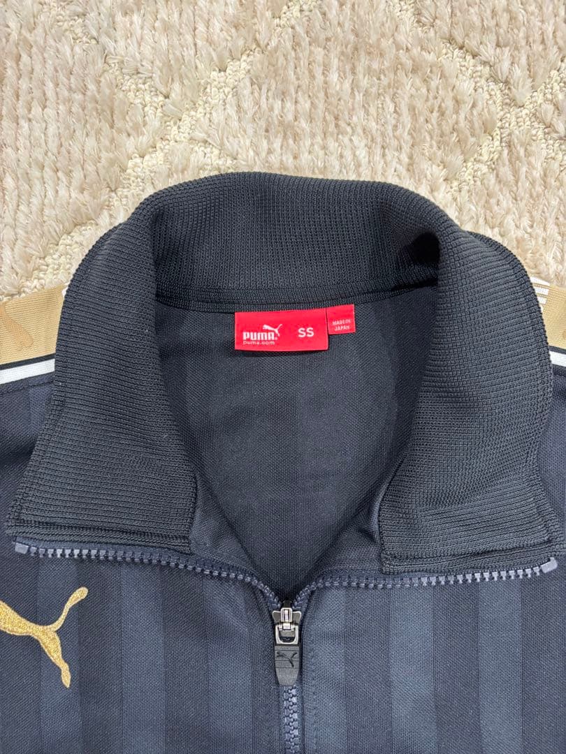 PUMA プージャー 上下セット　ゴールドSSサイズ