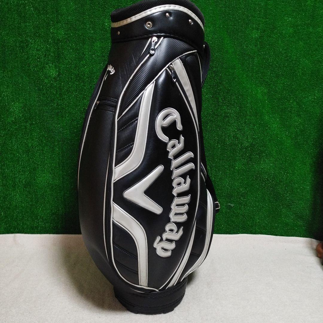 Callaway キャディバッグ ブラック/ホワイト フード無し