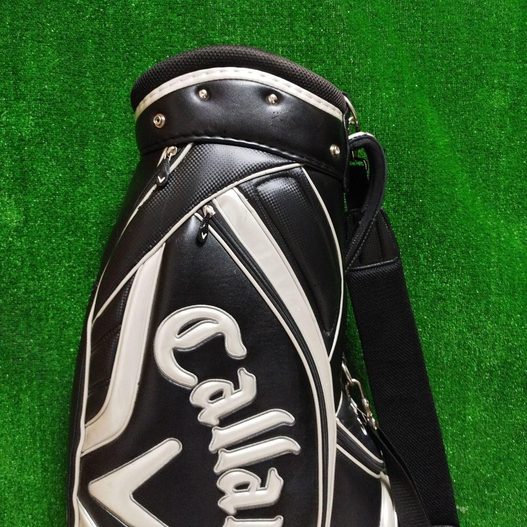 Callaway キャディバッグ ブラック/ホワイト フード無し