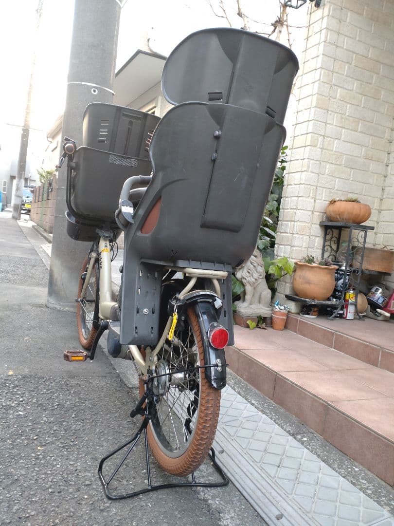 配送可★直接引渡可【bikkeビッケポーラー】電動アシスト自転車★３人乗子供乗