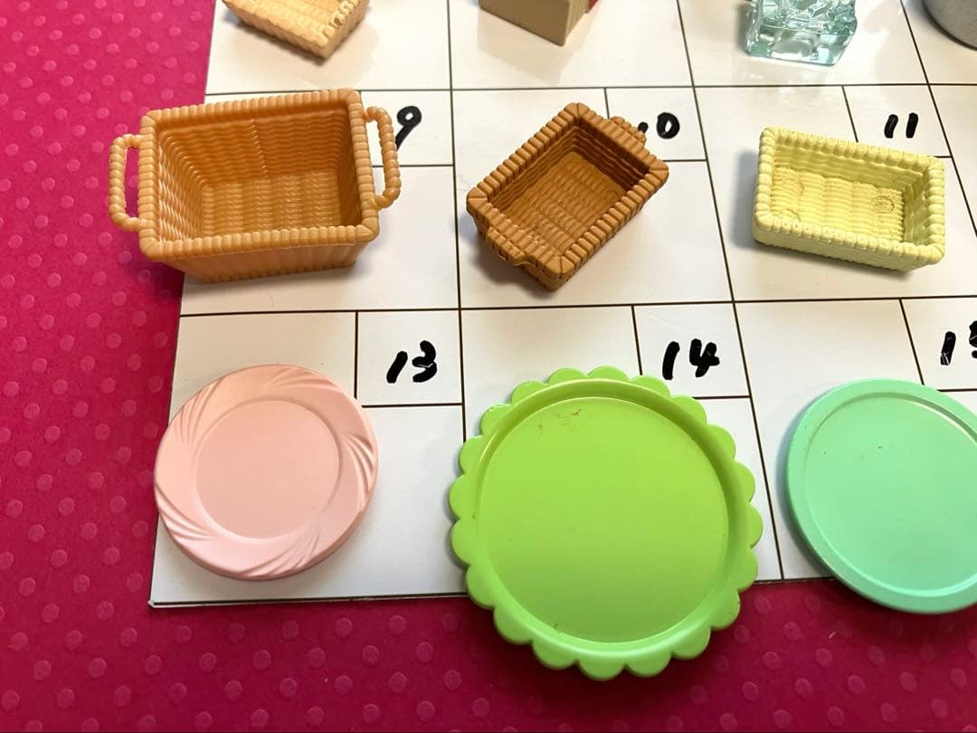 シルバニア　中古小物④ 各¥150