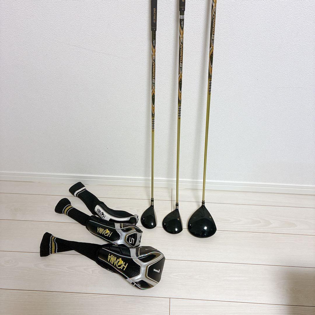 HONMA BERES S-03 2スター 3本セット 1W 5W 5U