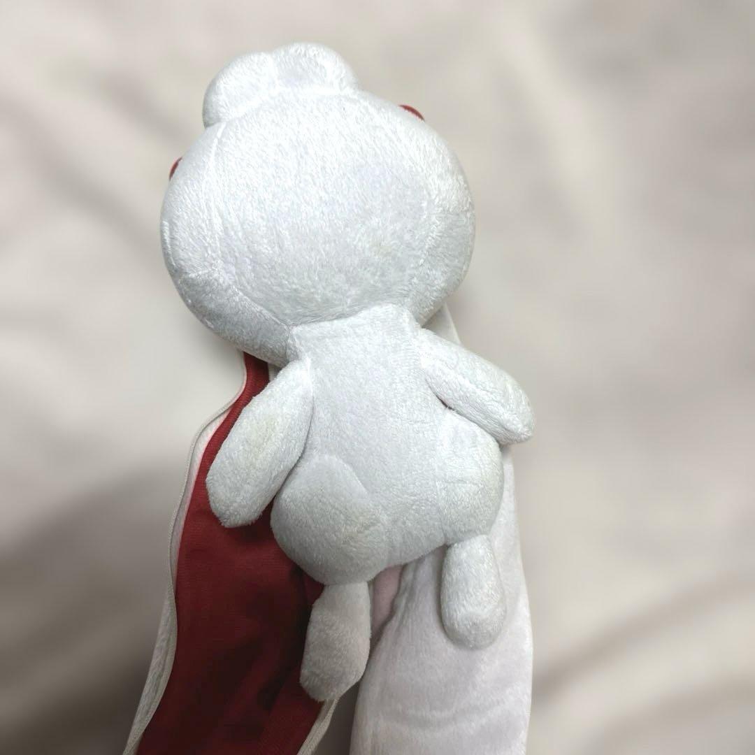 デュアルペンポーチ 白 汎用うさぎ ホワイト チャックスGP グルーミー