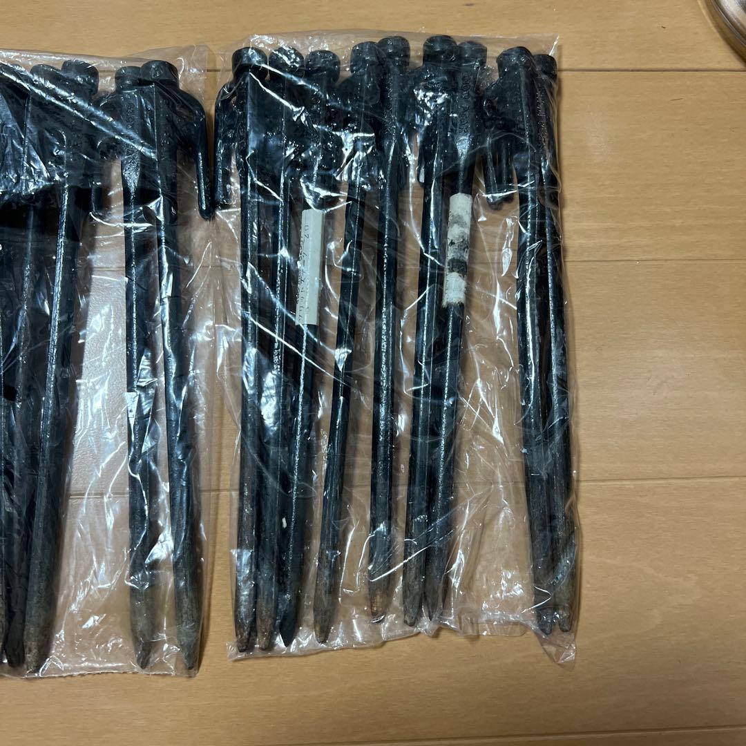 スノーピーク　ペグハンマー ソリッドステーク20ブラック18本