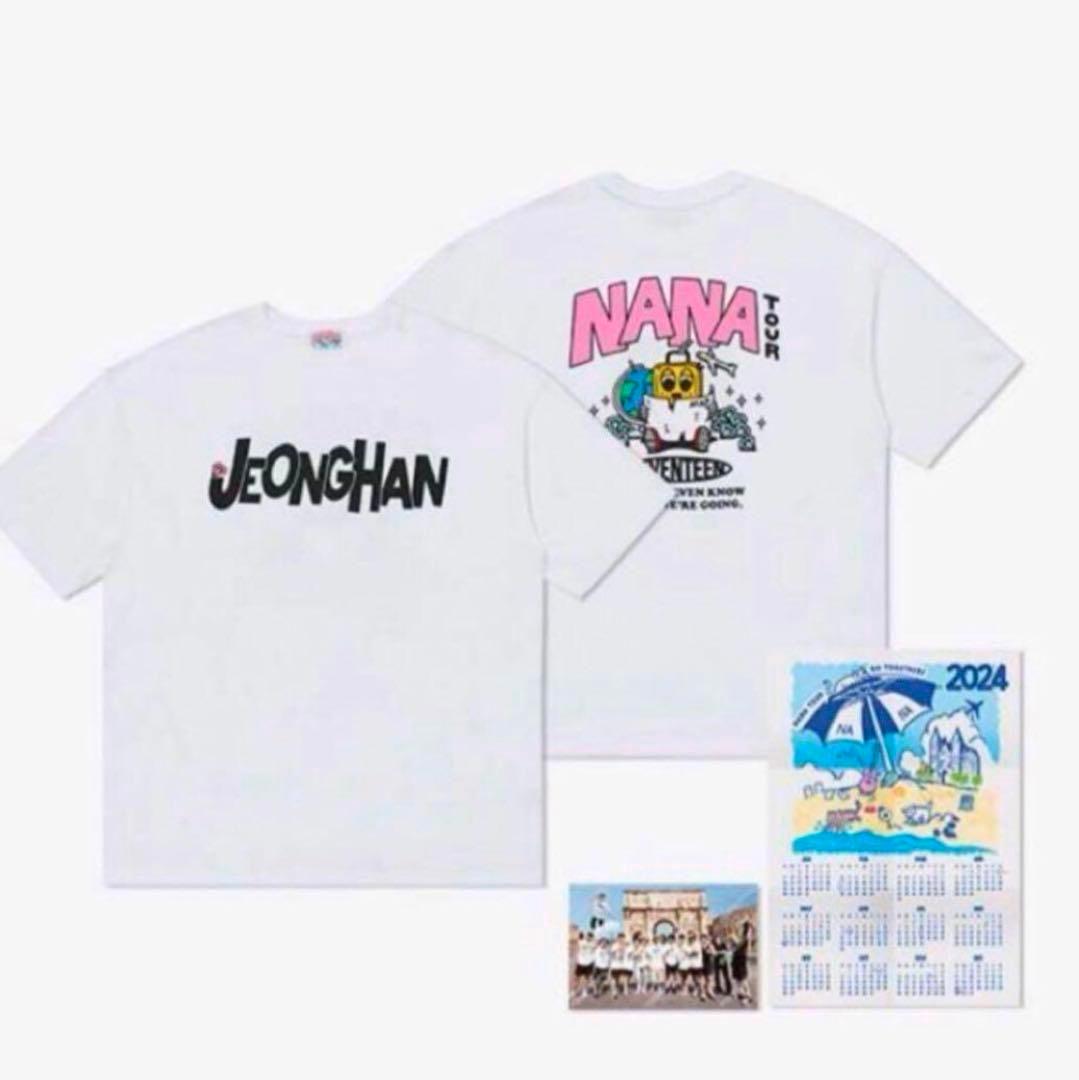 ジョンハン SEVENTEEN Tシャツ M ナナツアー 2024年