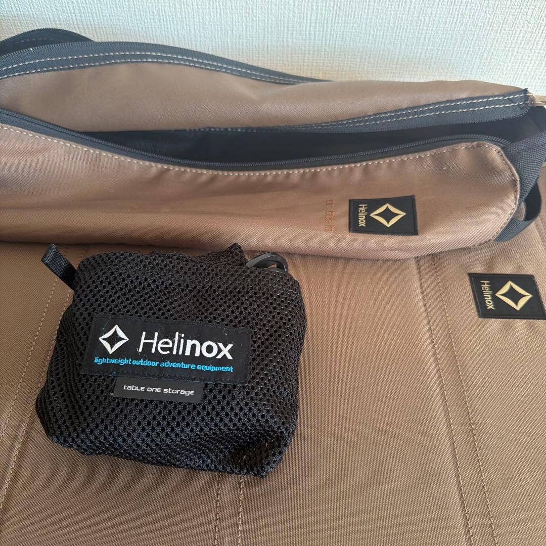 Helinox タクティカルテーブル　M 純正ストレージネット付き。