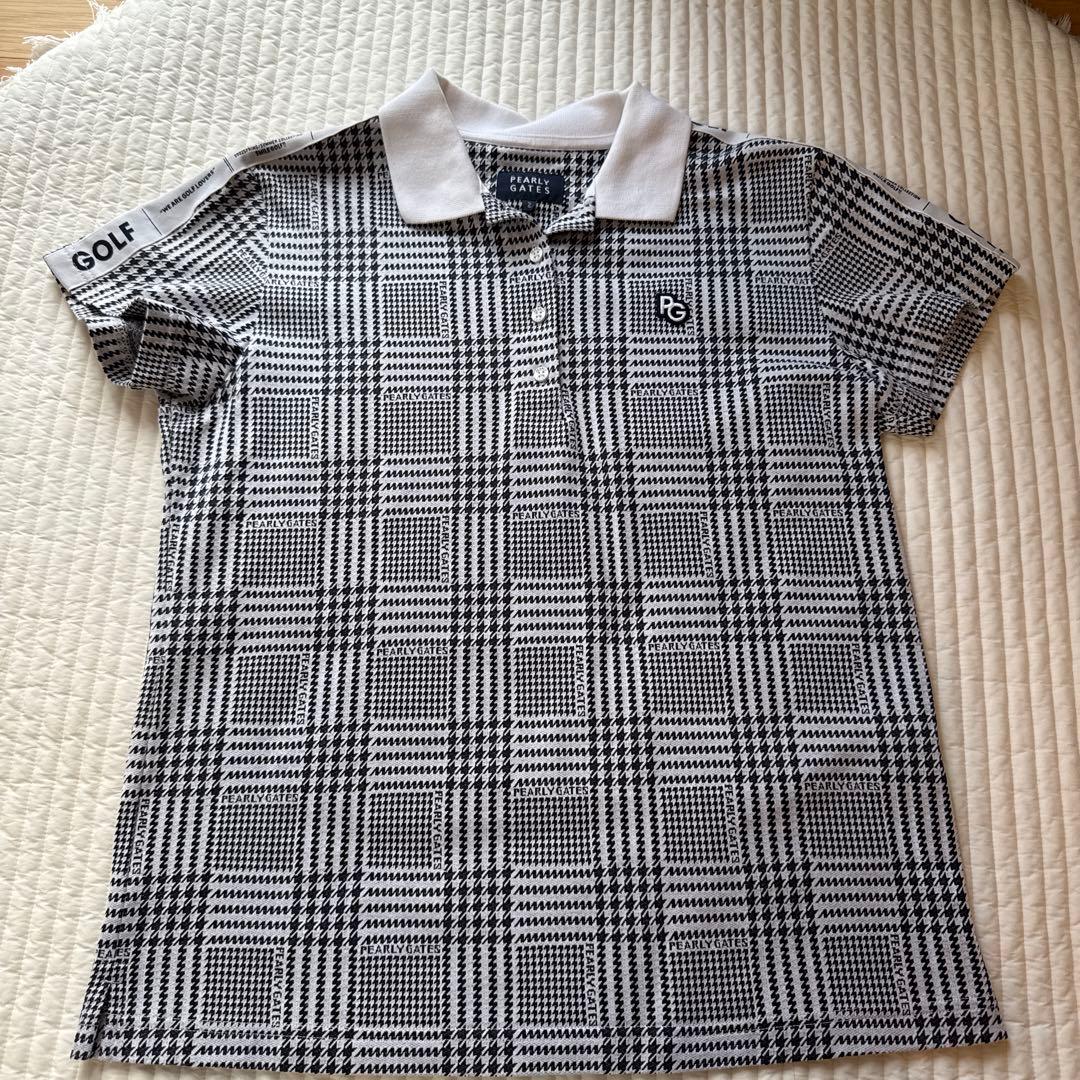 【セット売り】 PEARLYGATES パーリーゲイツ チェック柄ポロシャツ