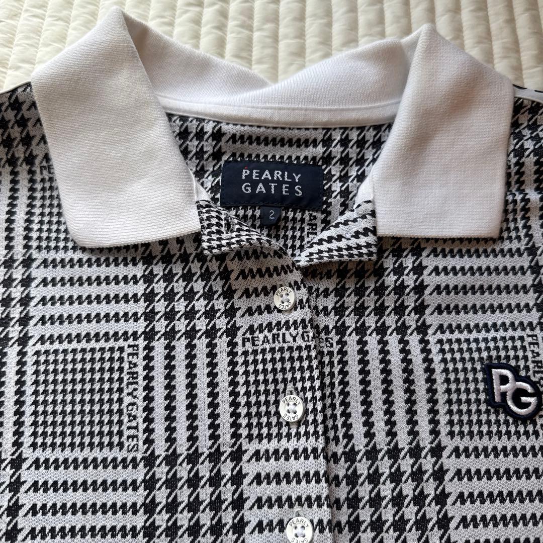 【セット売り】 PEARLYGATES パーリーゲイツ チェック柄ポロシャツ
