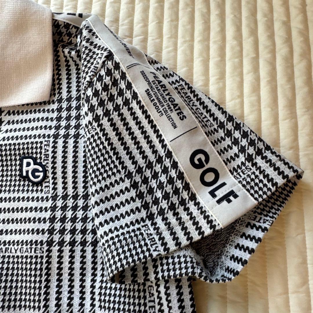 【セット売り】 PEARLYGATES パーリーゲイツ チェック柄ポロシャツ