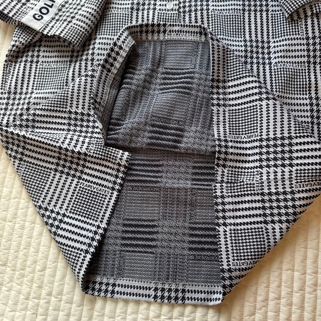 【セット売り】 PEARLYGATES パーリーゲイツ チェック柄ポロシャツ