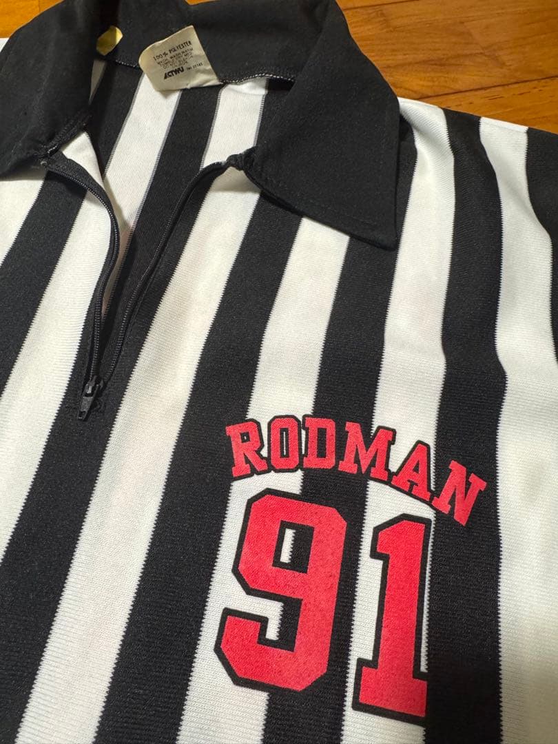 ウェア 90s Dennis Rodman #91 Referee Shirt