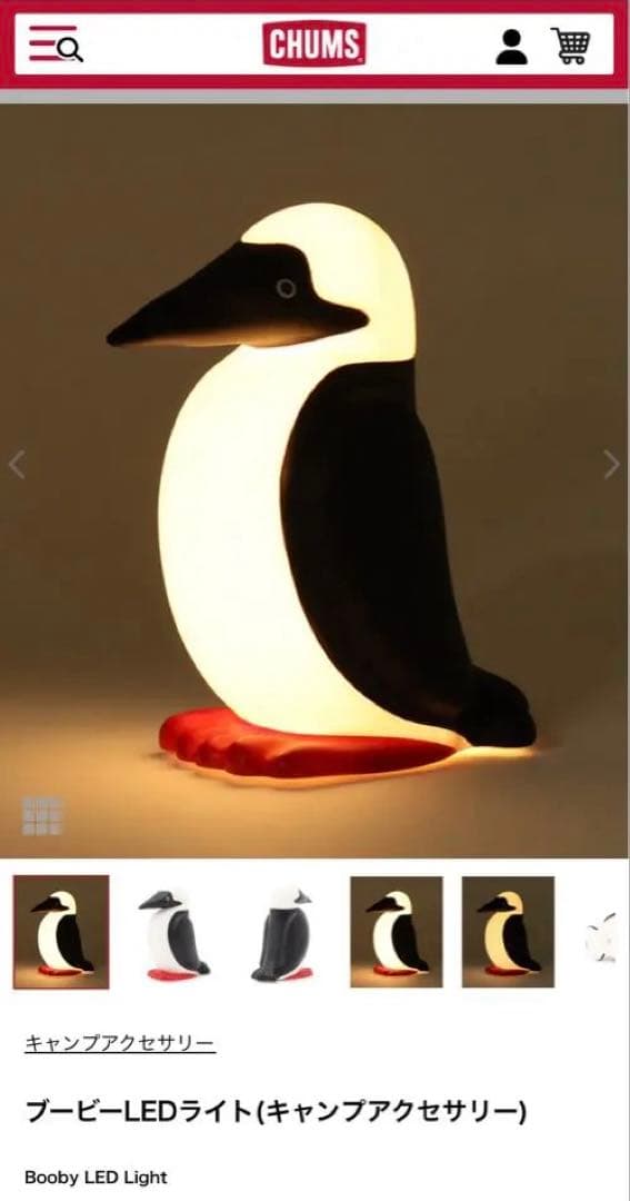 チャムス CHUMS Booby LED Light