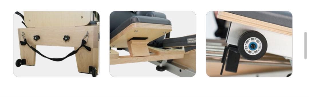 木製ピラティスリフォーマー（Pilates Reformer）