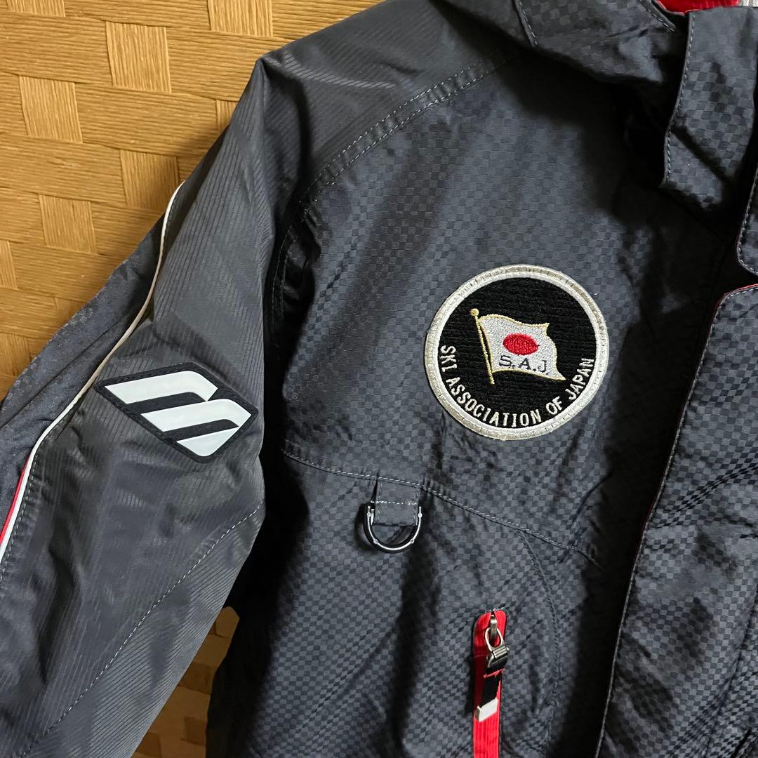 Mizuno スキースノボー　S.A.J. 技術員　Mマーク　旧ロゴ　XO