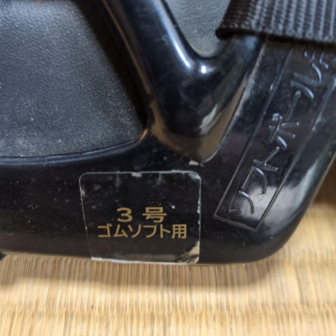 Mizuno キャッチャーレガース ブラック フリーサイズ