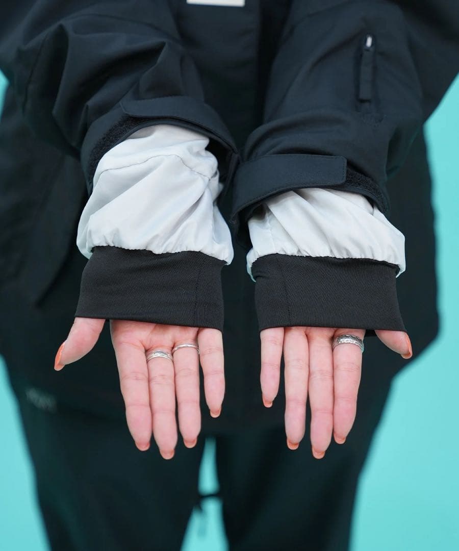 ROXY ブラック スノーボードジャケット スノボウェア　上下セット