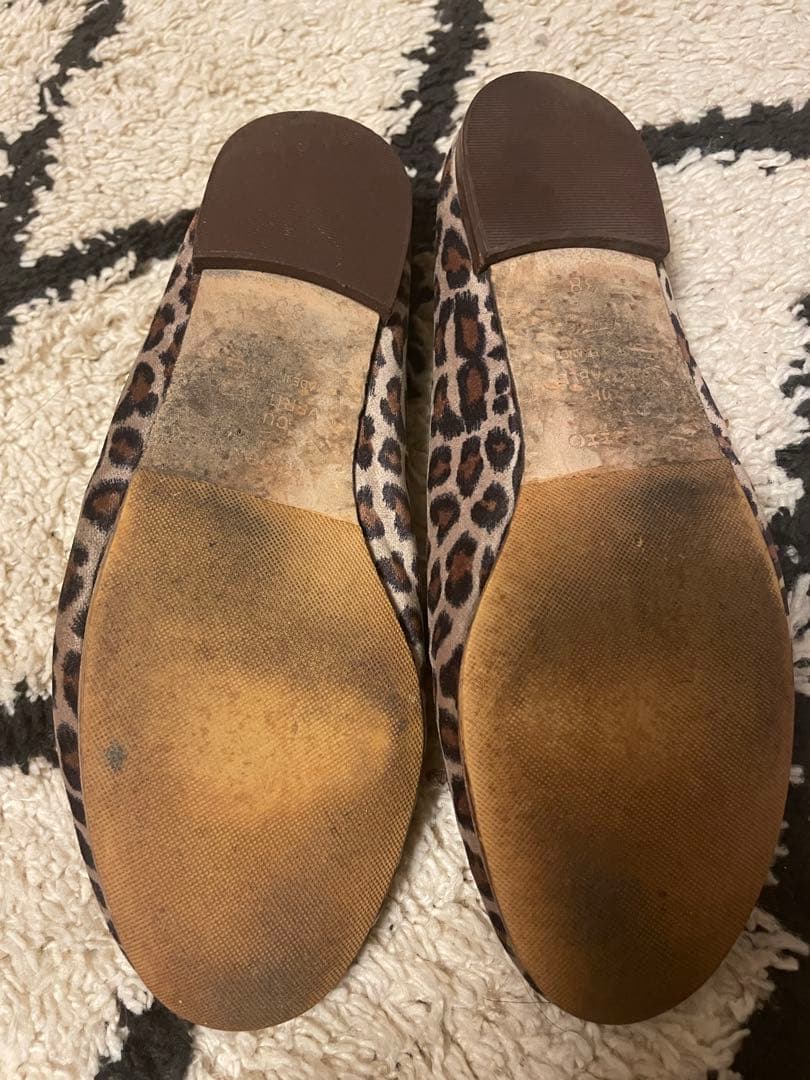 Repetto ヒョウ柄 バレエシューズ