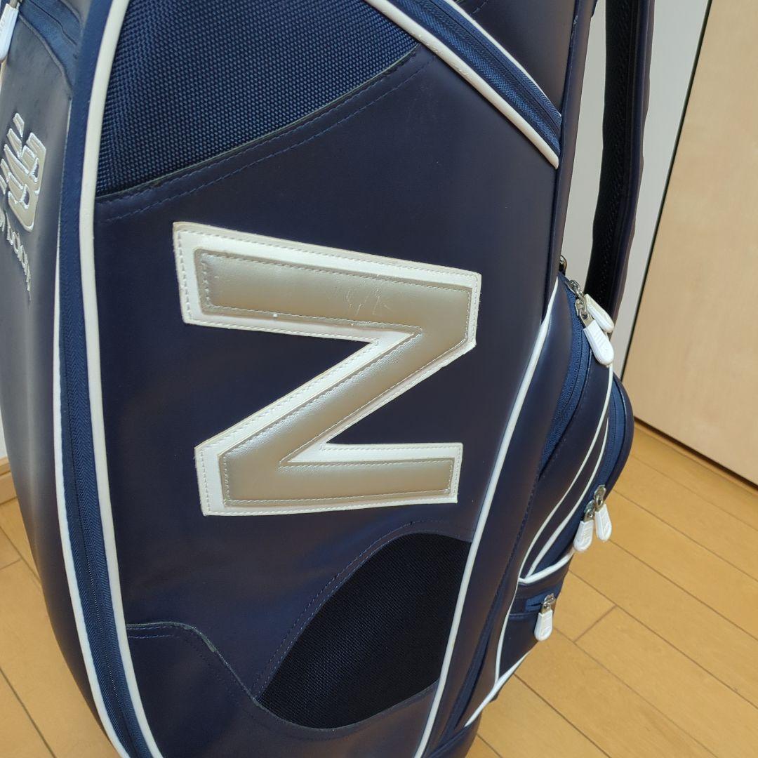 new balance Golf ネイビー キャディバッグ ニューバランス 9型