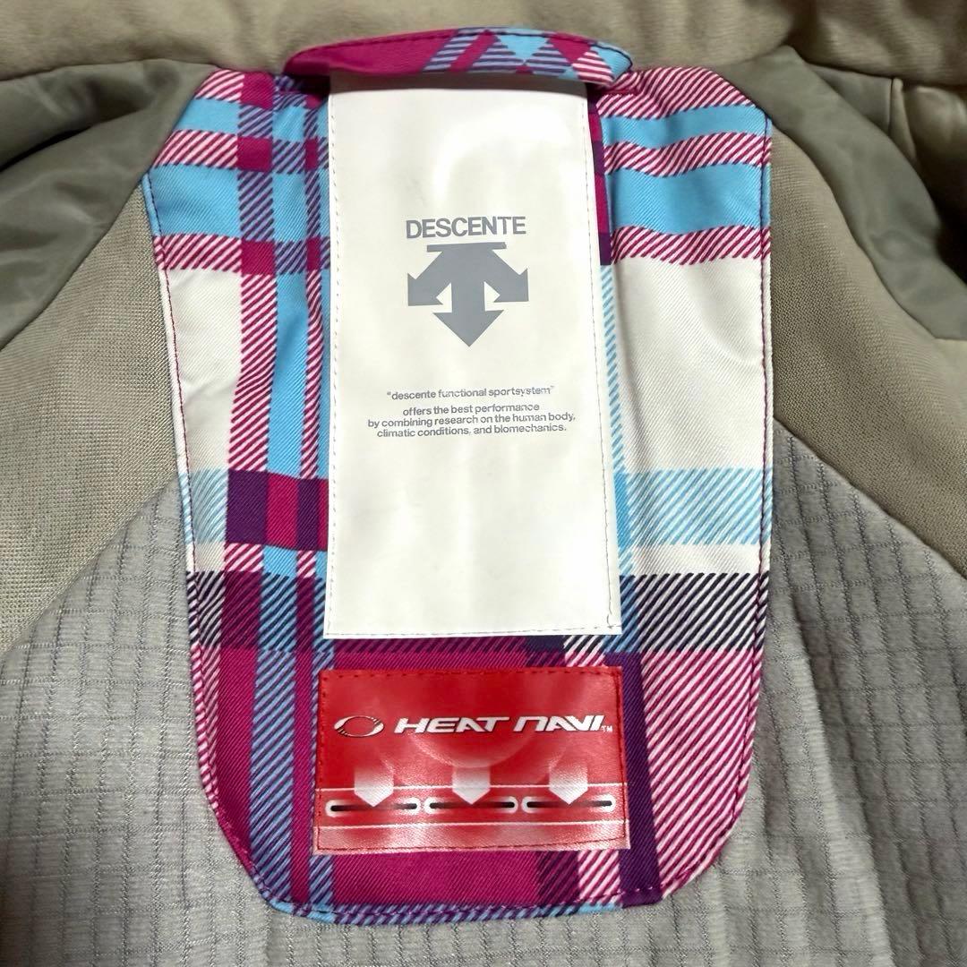 美品★DESCENTE★デサント スキーウェア セットアップ 上下 ピンク　9号