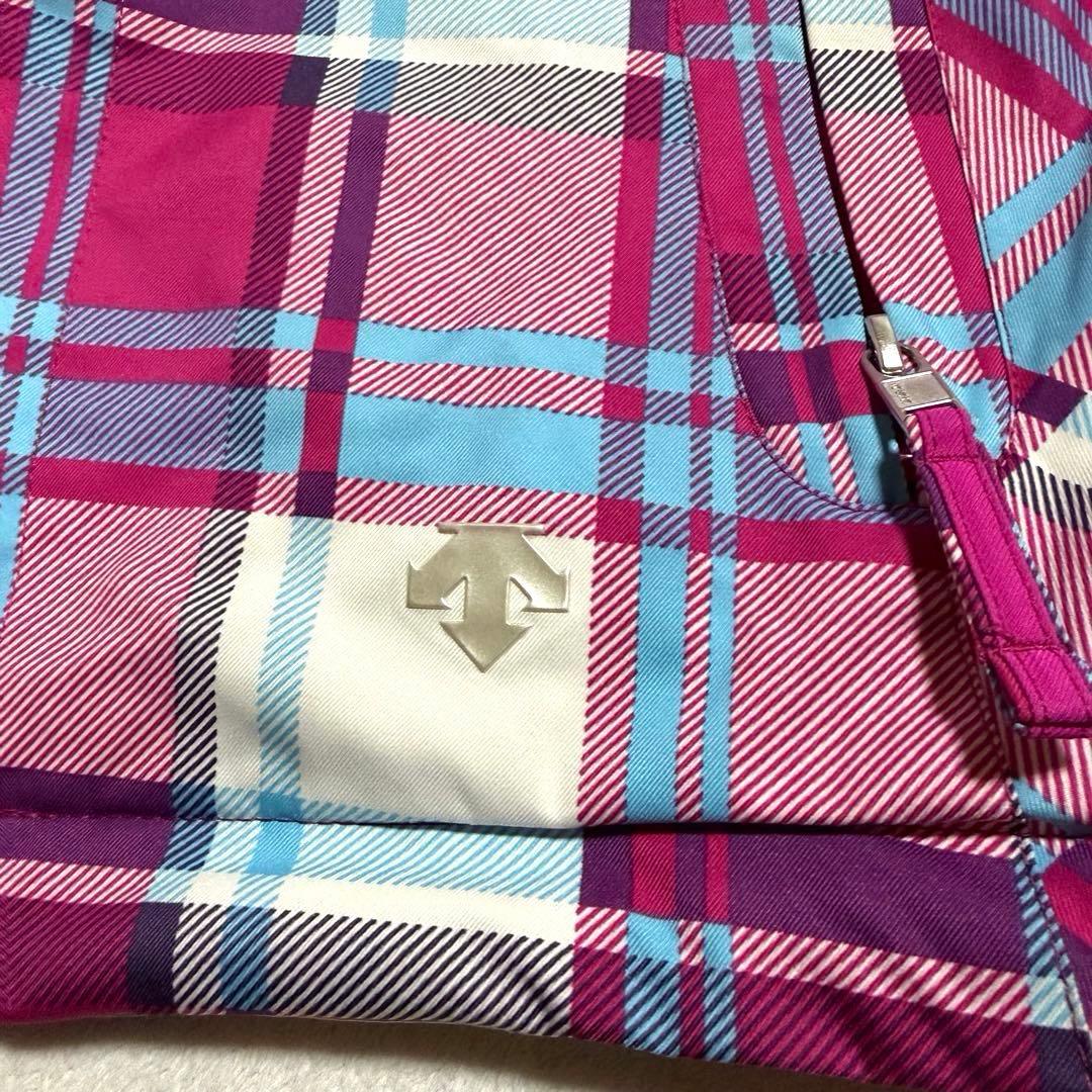 美品★DESCENTE★デサント スキーウェア セットアップ 上下 ピンク　9号