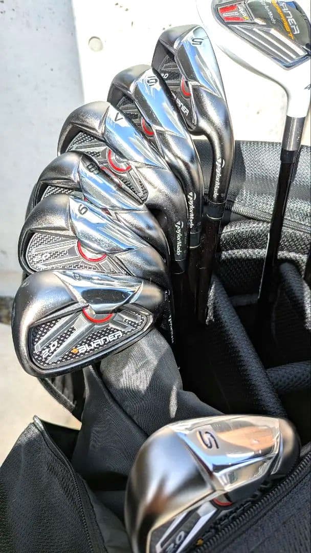 TaylorMade Burner 2.0 メンズクラブセット ゴルフ 10本