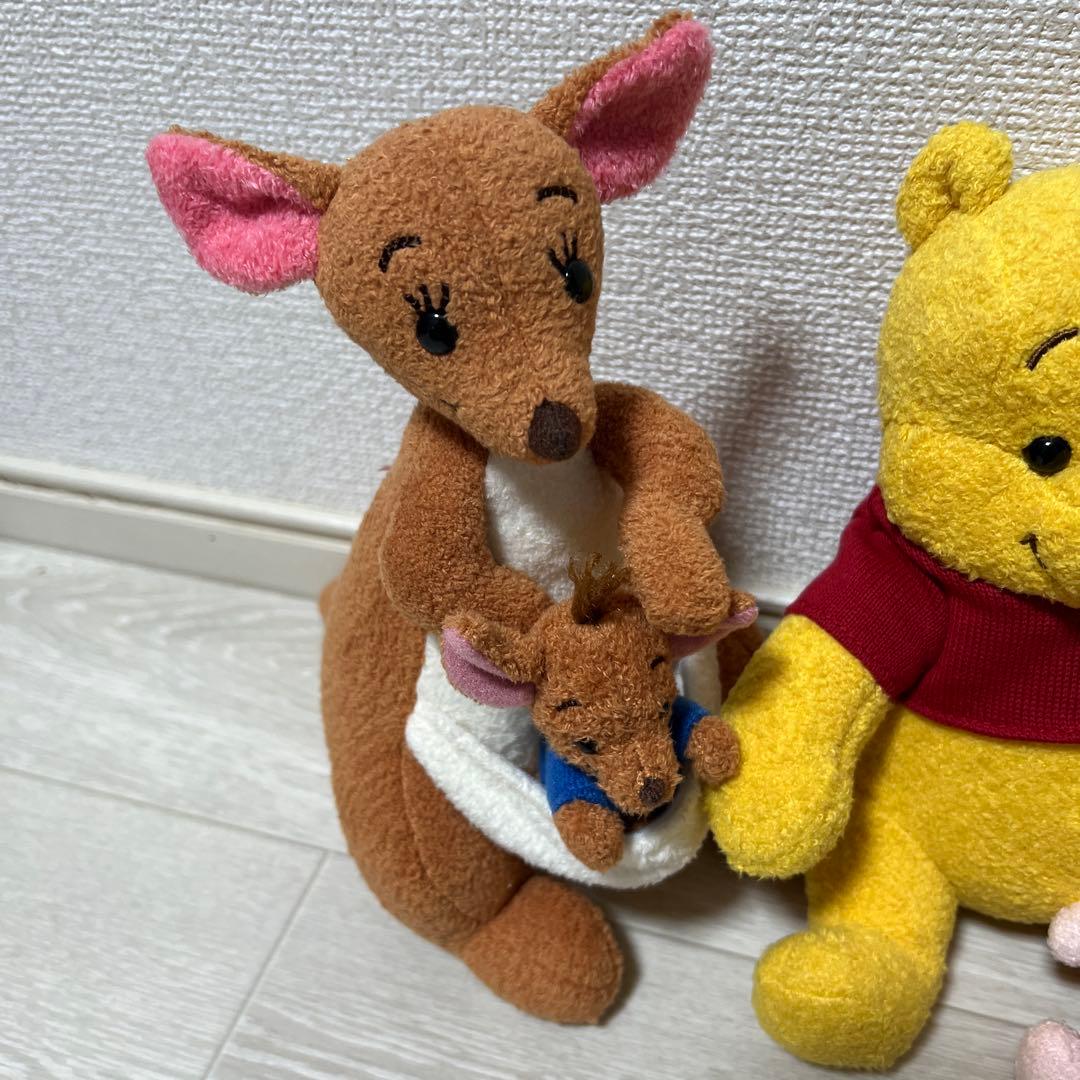 【美品】くまのプーさんぬいぐるみセットプーピグレットティガーカンガ・ルーイーヨー