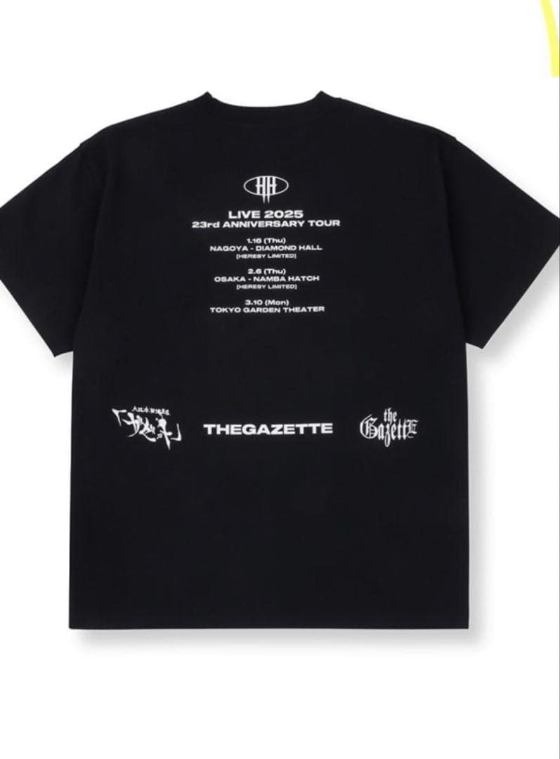 新品未使用 the GazettE Tシャツ 証跡 DNA TRAIL TEE
