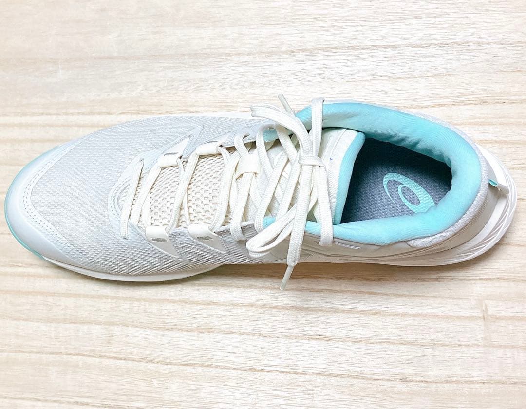 美品 asics UNPRE ARS 2 ホワイト/ミント 30cm