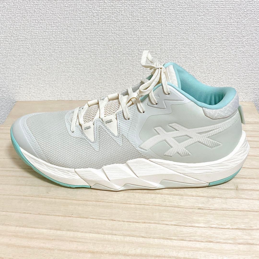 美品 asics UNPRE ARS 2 ホワイト/ミント 30cm