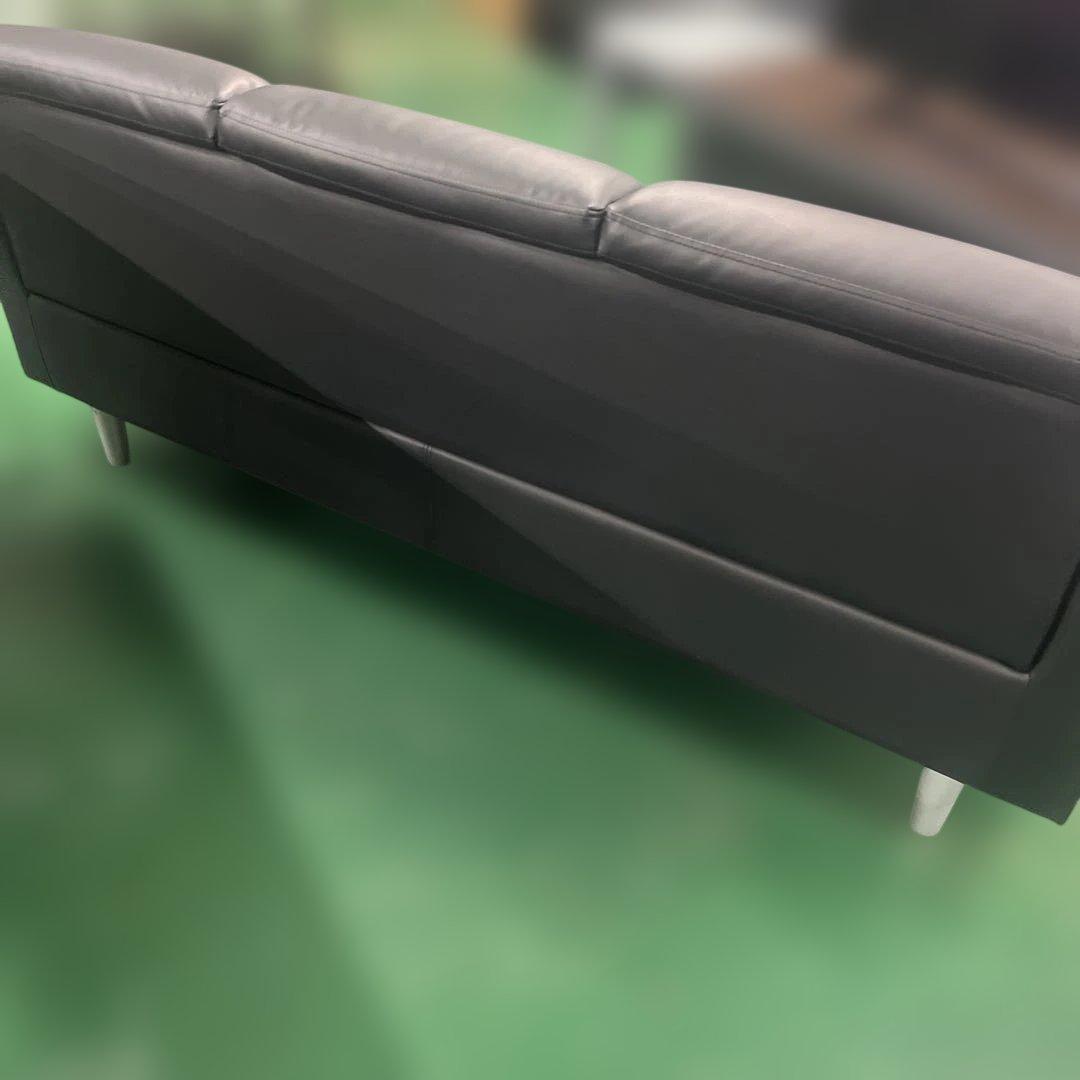3人掛けソファー ブラック インテリア 家具