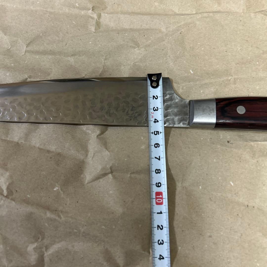 堺孝行　切付け牛刀　VG-10 刃渡20cm