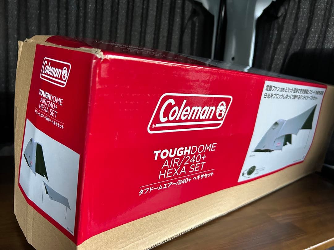 新品　コールマン　タフドームエアー/240+ヘキサセット