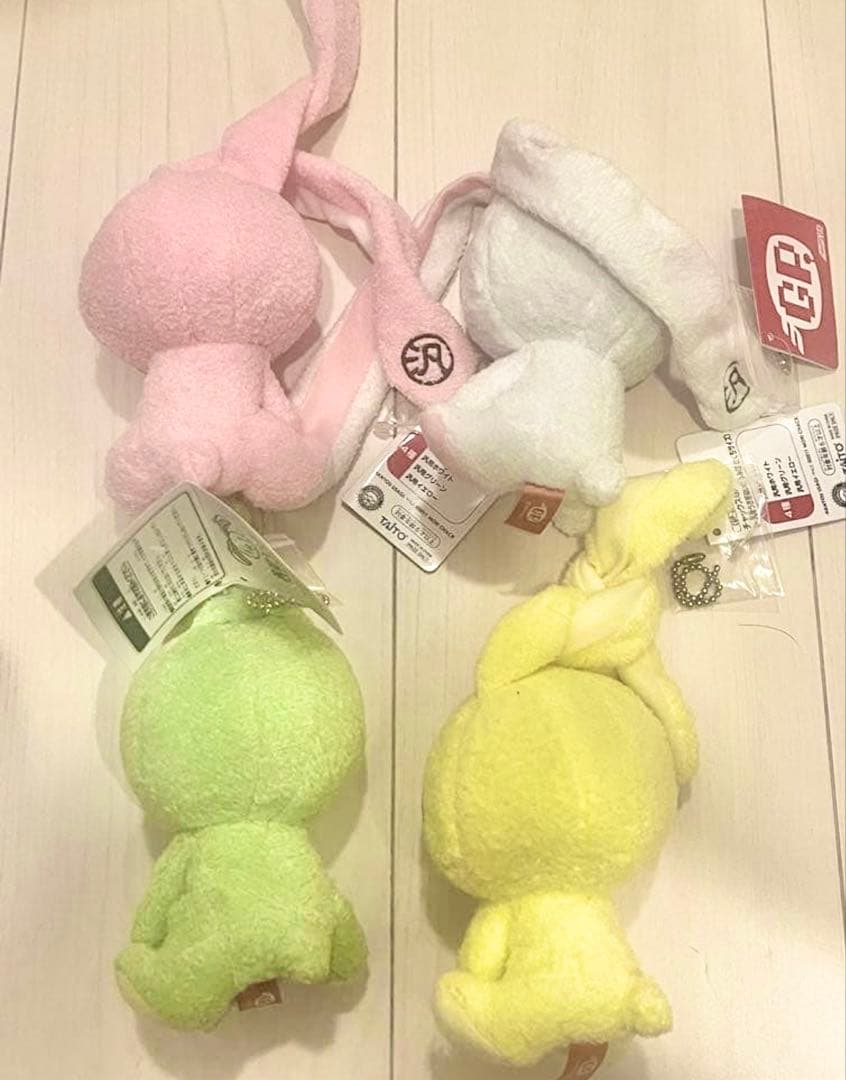 チャックスGP Re:汎用うさぎぬいぐるみ ひとくちサイズ フルコンプセット！