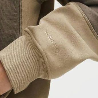 コットンフリース リラックスフィット ハーフジップ SLNSHコレクション