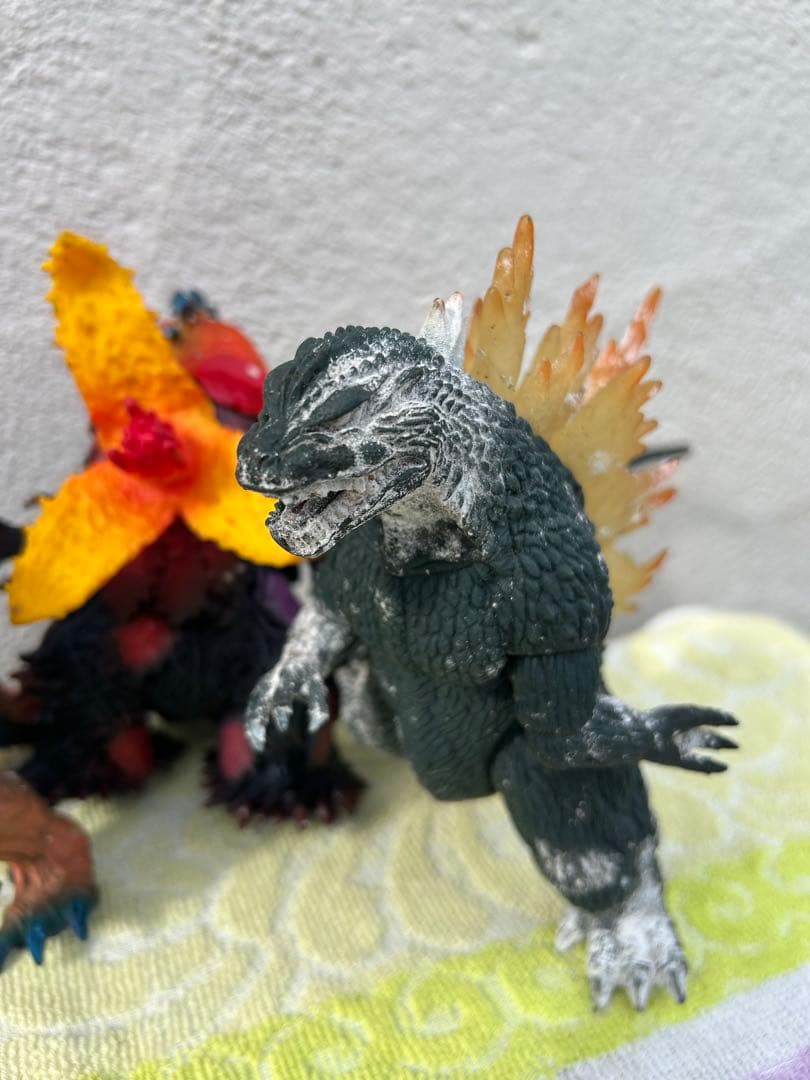 BANDAI ソフビ人形・ウルトラ怪獣・ザム星人・ウルトラマン　レトロおもちゃ