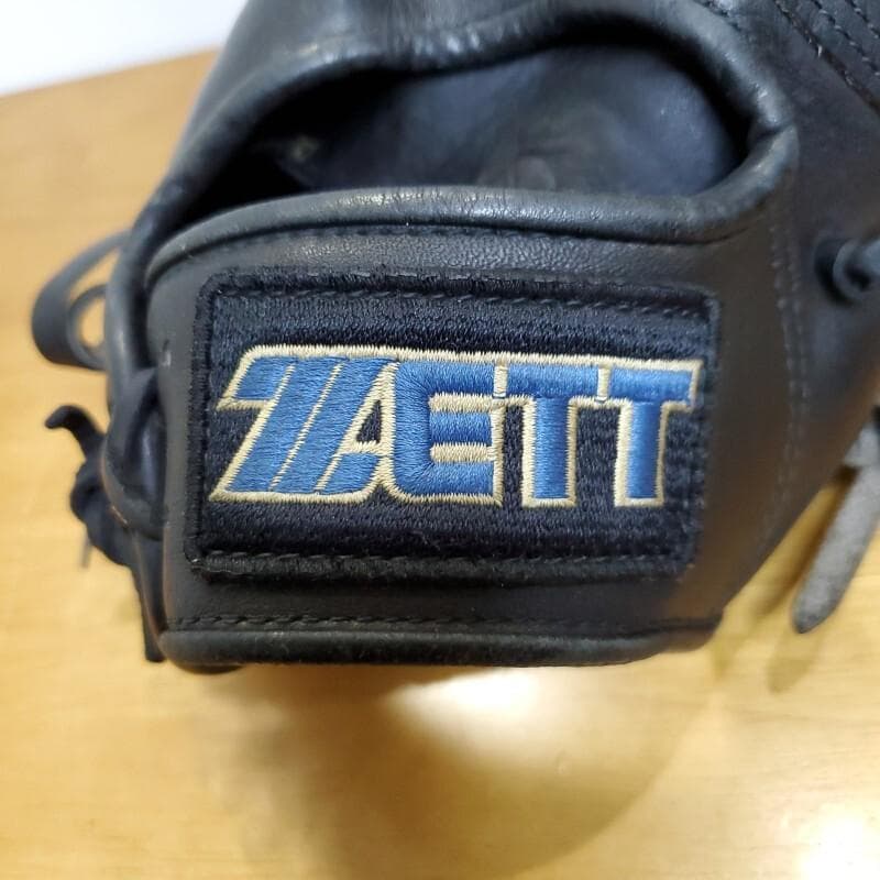 ZETT ゼット 松中モデル 限定品 旧ラベル ファーストミット 軟式グローブ