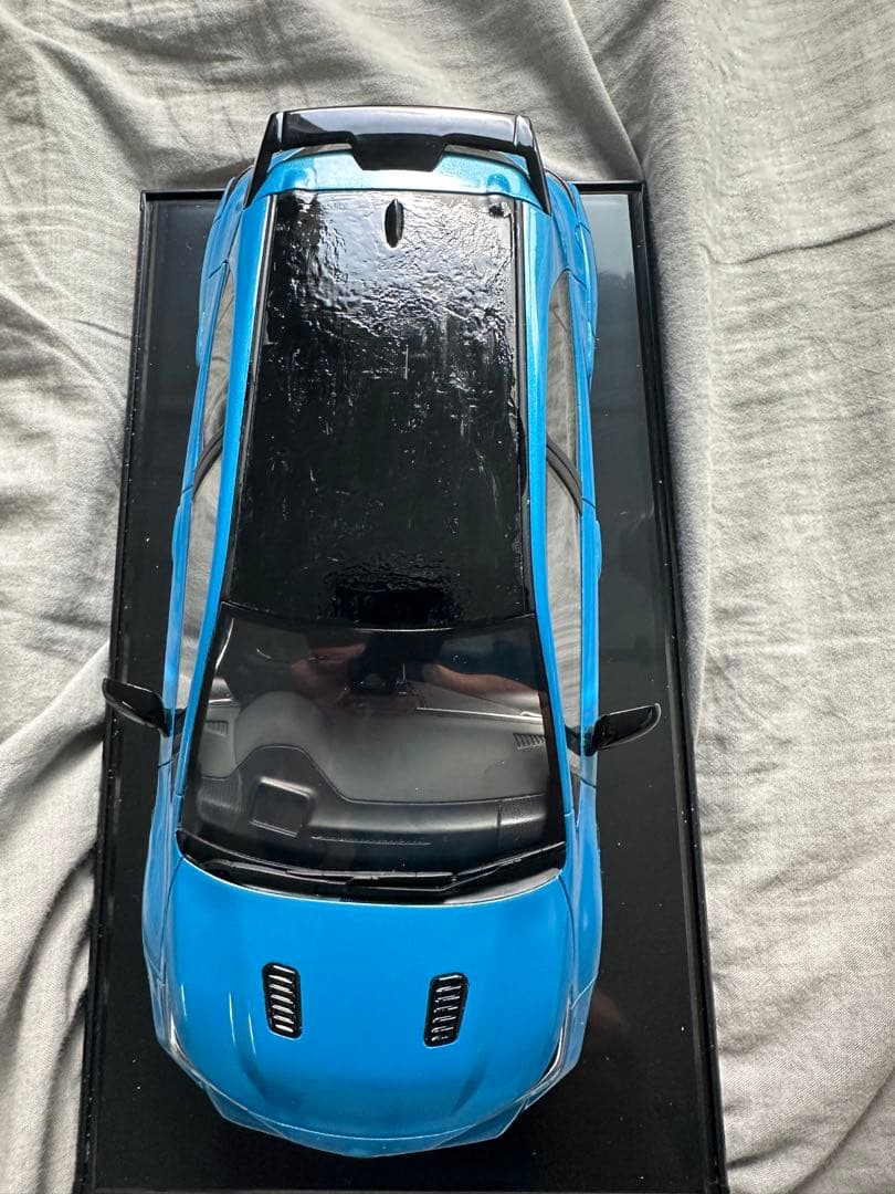 OTTOトヨタ カローラGRブルー 1/18 スケール ミニカー