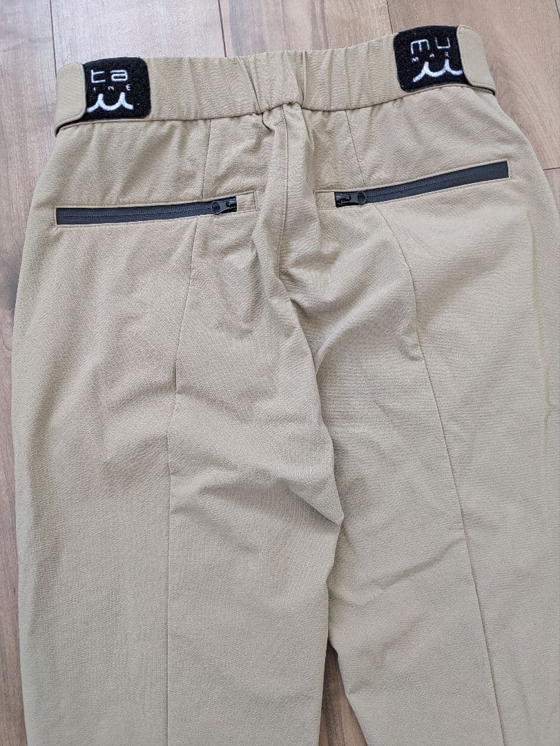 【中古】muta ムータ／メンズ 裾ジップ ストレッチ ナイロン ジョガーパンツ
